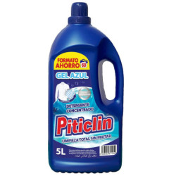 DETERGENTE LIQUIDO PITICLIN 5 LITROS GEL AZUL
