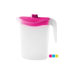 JARRA PLASTICO 1,5 LITROS TAPA COLOR
