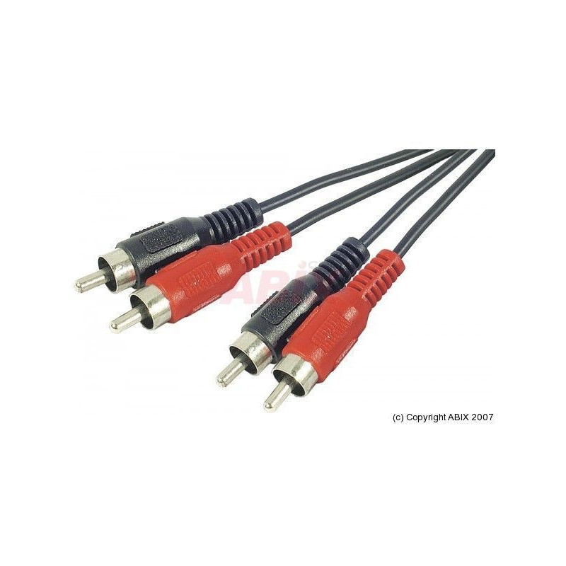 CABLE AUDIO RCA 2 MACHO-2 MACHO 1 M.