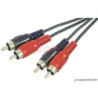CABLE AUDIO JACK 3,5" MACHO-MACHO 1 METRO