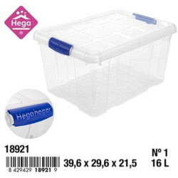 BAUL ORDENACION HEGA 16 LITROS 40x30x22 CM