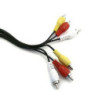 CABLE AUDIO RCA 3 MACHO-3 MACHO 1 M.
