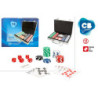 JUEGO CB POKER EN MALETIN METAL 200 PIEZAS