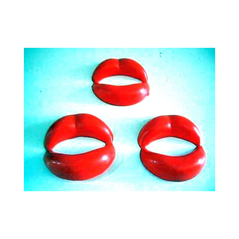 LABIOS ROJOS PLASTICO