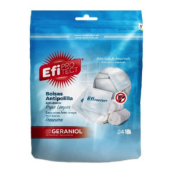 BOLSA ANTIPOLILLAS EFI 24 UNIDADES ROPA LIMPIA