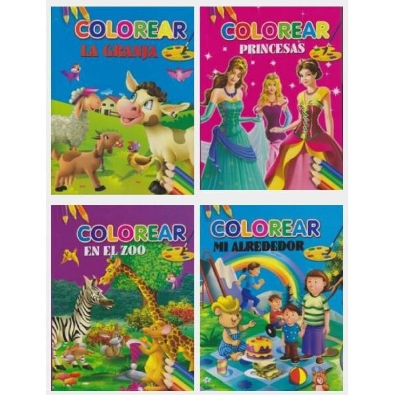 LIBRO COLOREAR MI ALREDEDOR