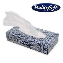 PAÑUELOS PAPEL BULKYSOFT CAJA 100 UNIDADES