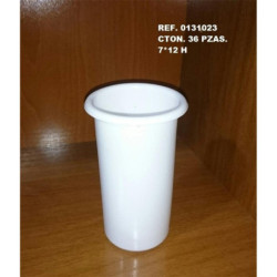 CONO PLASTICO REDONDO BAJO 7x12 CM