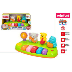 PIANO ANIMALES JUNGLA WINFUN