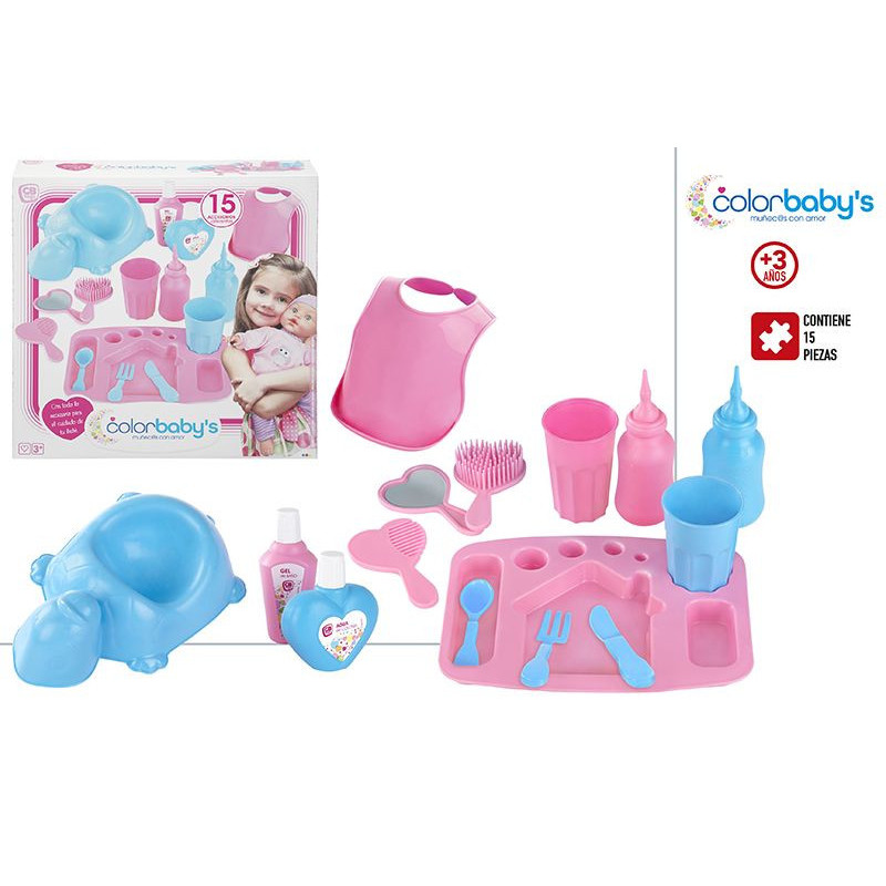 ACCESORIOS DE BEBE SET 15 UNIDADES