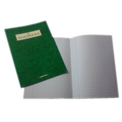 LIBRETA 4º GUERRERO CUADROS 8 MM CON MARGEN 30 HOJ