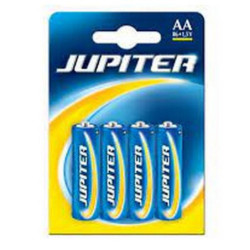 PILAS JUPITER R-06 AA BLISTER 4 UNIDADES