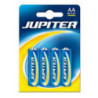 PILAS JUPITER R-06 AA BLISTER 4 UNIDADES