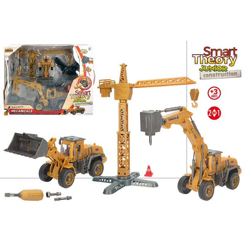 CONJUNTO CONSTRUCCION VEHICULOS FRICCION