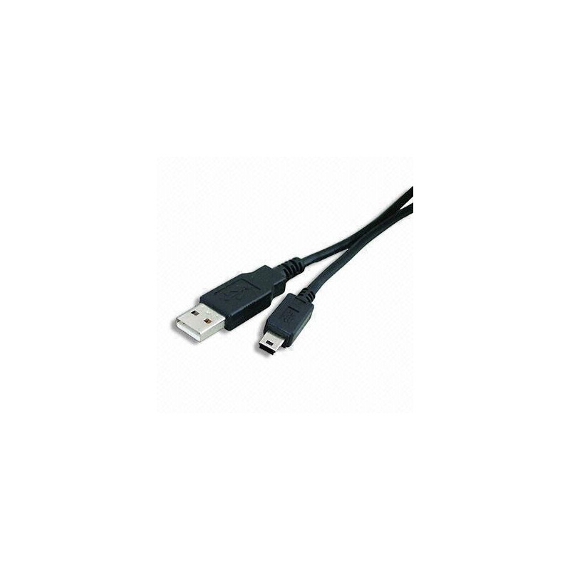 CABLE USB 2.0 A MINI USB 5 PINS 1,8 M.