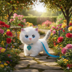 PELUCHE GATOS MIMIMIAU 24 CM TIRA Y WOW