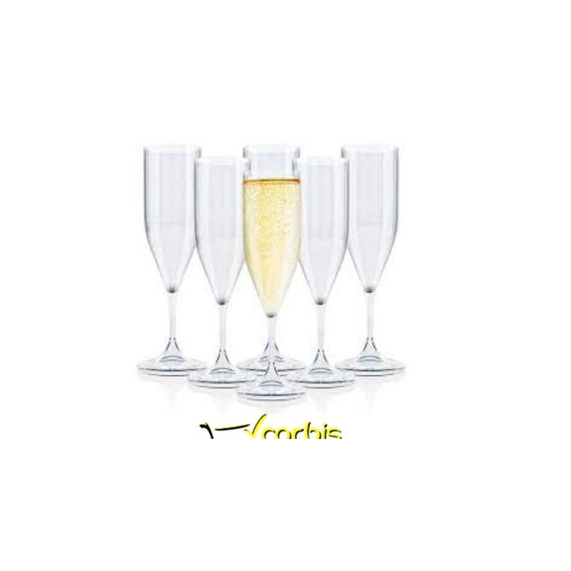 COPAS CAVA BOLSA 6 UNIDADES