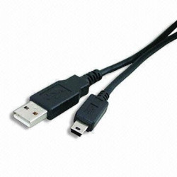 CABLE USB 2.0 A MINI USB 5 PINS 50 CM