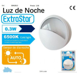 LUZ DE NOCHE CON SENSOR AUTOMATICO