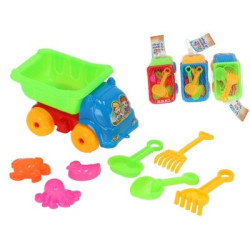 CAMION PLAYA 17 CM CON ACCESORIOS