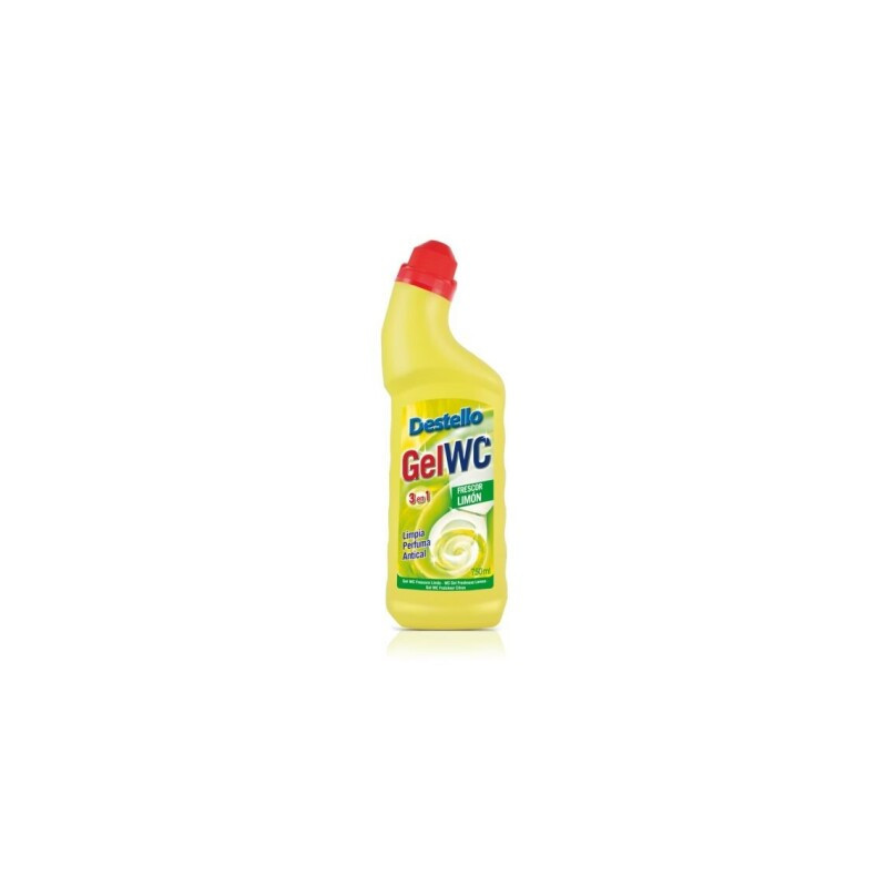 LIMPIADOR WC GEL DESTELLO 750 ML LIMON