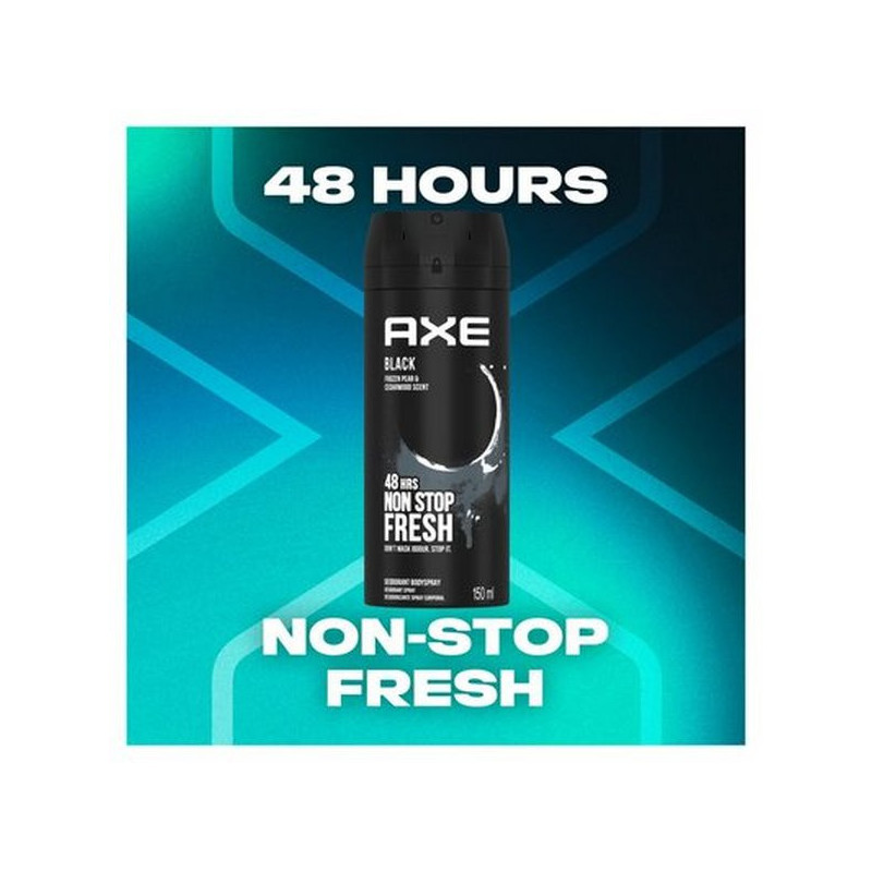 DESODORANTE AXE 150 ML BLACK
