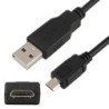 CABLE USB MACHO A MICRO-USB