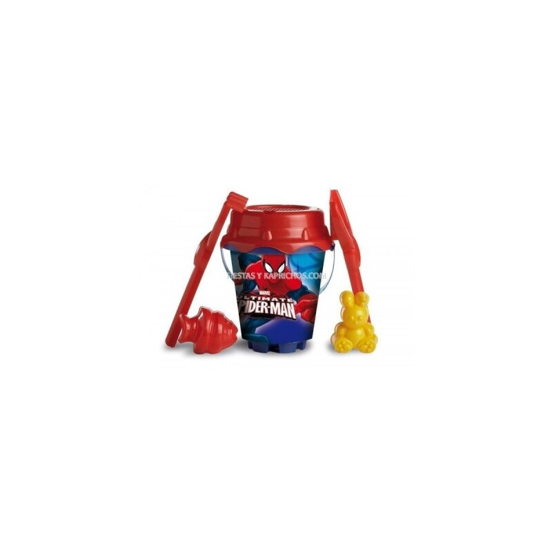 CUBO PLAYA CON ACCESORIOS SPIDER-MAN
