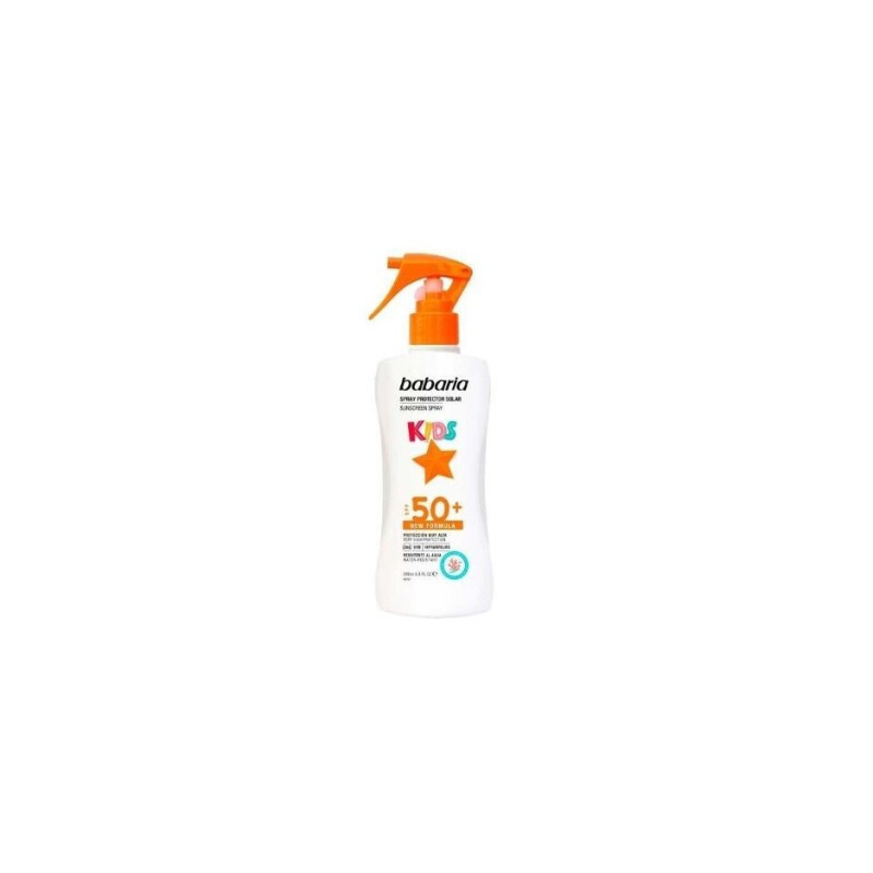 PROTECTOR SOLAR 50+ BABARIA KIDS PISTOLA 200 ML