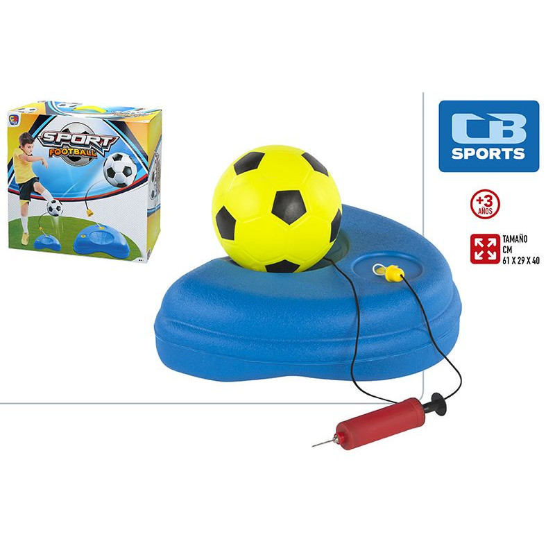 BALON FÚTBOL CON BASE DE ENTRENAMIENTO