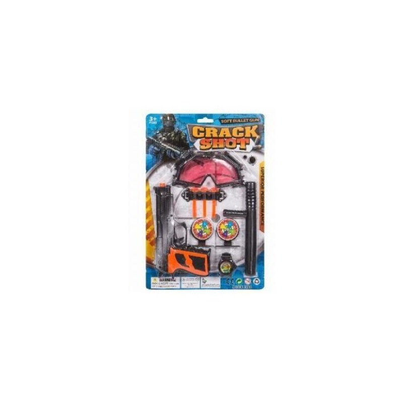 BLISTER POLICIA GAFAS Y PISTOLA VENTOSAS