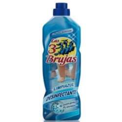 LIMPIADOR DESINFECTANTE LAS 3 BRUJAS 1 LITRO