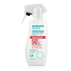 LOCION SOLAR AGRADO 50+ SENSITIVE PISTOLA 250 ML