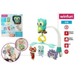 MOVIL CUNA BOSQUE 3 EN 1 WINFUN