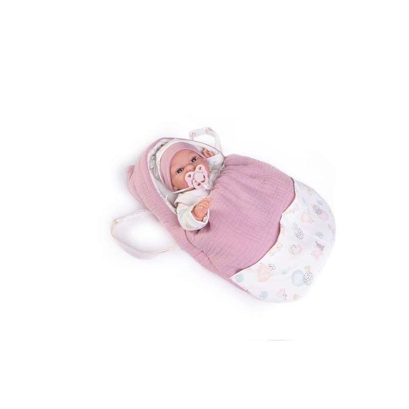 MUÑECA RECIEN NACIDA BABY TONETA PALABRITAS CON SA