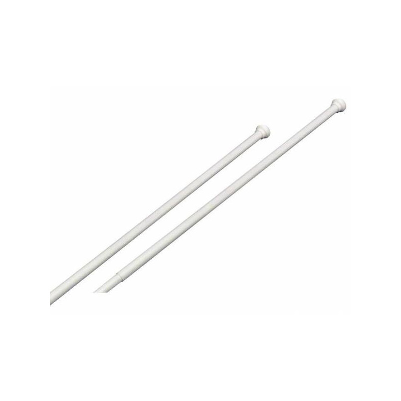 BARRA CORTINA BAÑO 150 A 290 CM