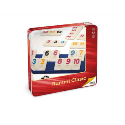 JUEGO RUMMI CLASSIC EN CAJA DE METAL