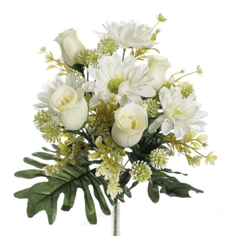 RAMO GERBERA CAPULLOS BLANCOS 5446