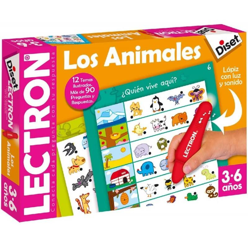 LECTRON LAPIZ LOS ANIMALES