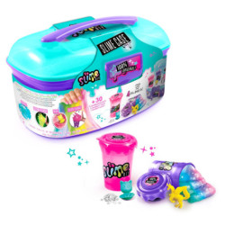 MALETIN CON 4 SLIME Y ACCESORIOS