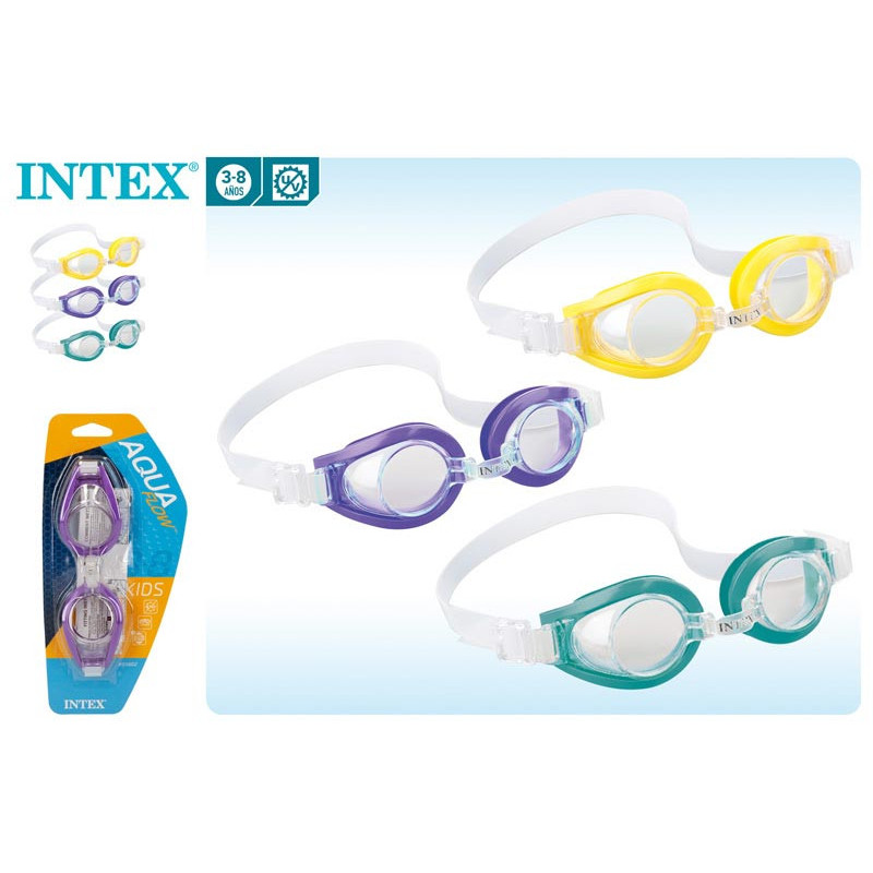 GAFAS NATACION INTEX AQUA FLOW JUNIOR