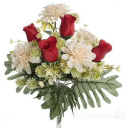 RAMO DALIAS CAPULLOS ROJOS 5448