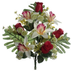 RAMO ENCARADO CAPULLO ORQUIDIA ROJO 5543