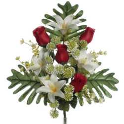RAMO ENCARADO LILIUM CAPULLO ROJO 5550