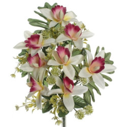 RAMO ENCARADO ORQUIDEAS ROJO 5548