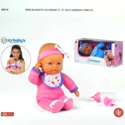 BEBE CB 20 CM PITUSOS CON PORTABEBES