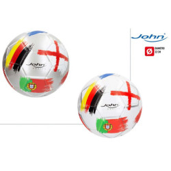 BALON FUTBOL CUERO PAISES T5 21 CM