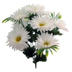 RAMO GERBERAS BLANCO