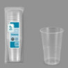 VASOS DESECHABLES 300 CC TRANSPARENTES 15 UNIDADES