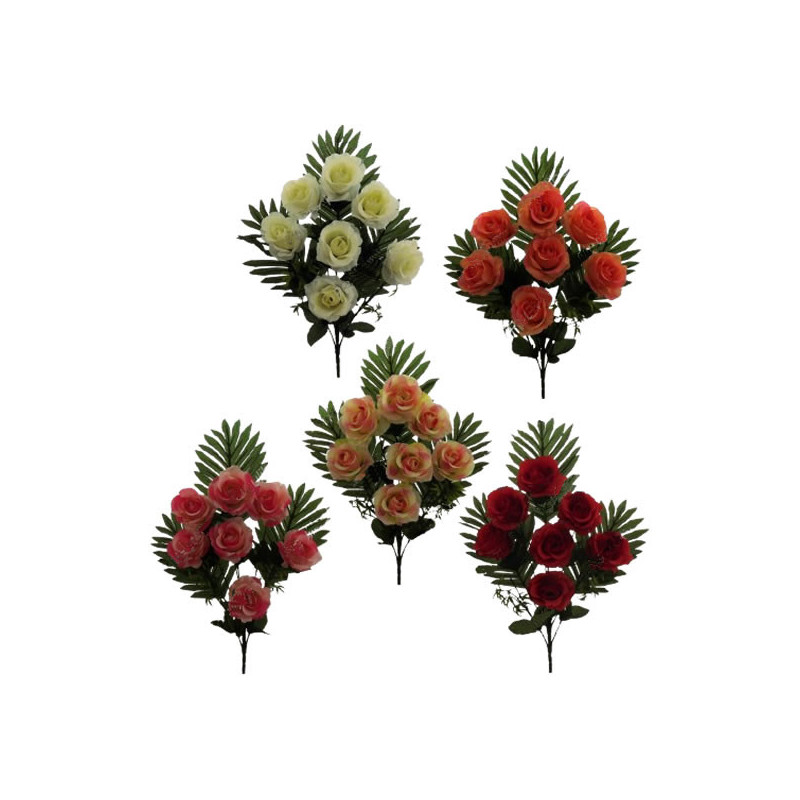 RAMO ENCARADO ORQUIDEAS ROJO 5548